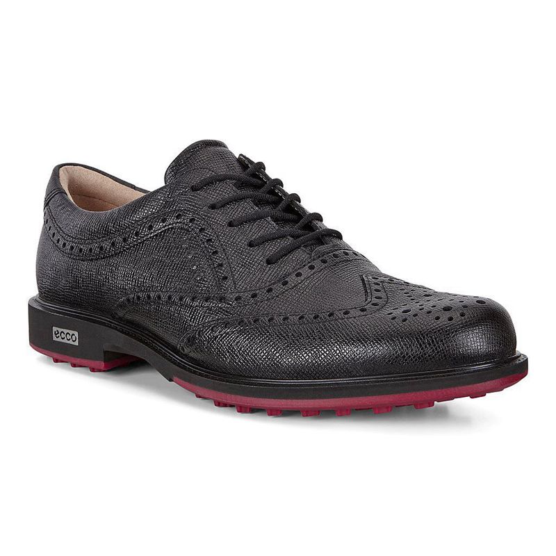 Men Ecco M Tour Golf Hybrid - Golf Shoes Black - India RVPOJE325